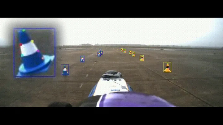 High-Speed Autonomous Racing: 200ms Full-Stack Vision